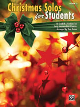 Christmas Solos for Students piano sheet music cover Thumbnail